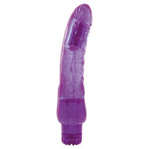 Vibrator Jammy Jelly Bright Glitter Purple 